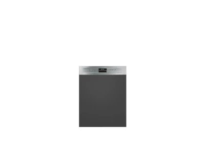 SMEG BEÉPÍTHETŐ MOSOGATÓGÉP, félintegrált, 60 cm, 13 teríték, 5 funkció, 3 hőmérséklet, inox panel