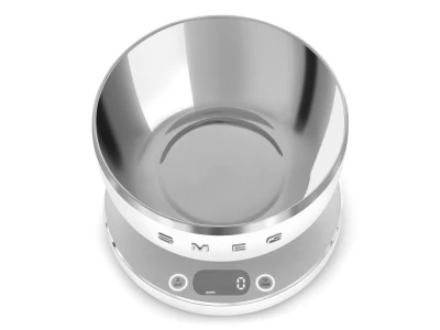 SMEG DIGITÁLIS KONYHAI MÉRLEG, Collezione design, matt fehér
