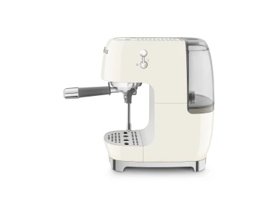 SMEG ESPRESSO KÁVÉFŐZŐ COLD BREW FUNKCIÓVAL, retro, bézs