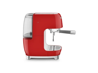 SMEG ESPRESSO KÁVÉFŐZŐ COLD BREW FUNKCIÓVAL, retro, piros