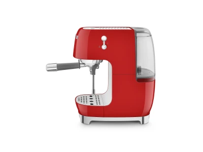 SMEG ESPRESSO KÁVÉFŐZŐ COLD BREW FUNKCIÓVAL, retro, piros