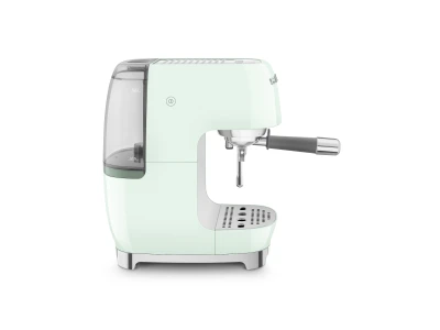 SMEG ESPRESSO KÁVÉFŐZŐ COLD BREW FUNKCIÓVAL, retro, világoszöld