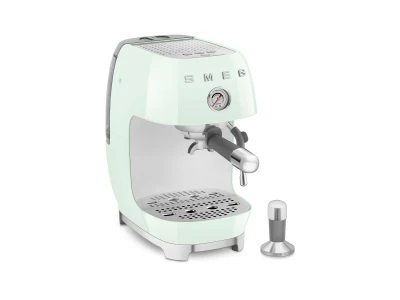 SMEG ESPRESSO KÁVÉFŐZŐ COLD BREW FUNKCIÓVAL, retro, világoszöld