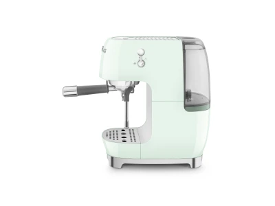 SMEG ESPRESSO KÁVÉFŐZŐ COLD BREW FUNKCIÓVAL, retro, világoszöld