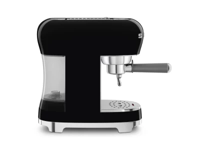 SMEG ESPRESSO KÁVÉFŐZŐ, retro, fekete