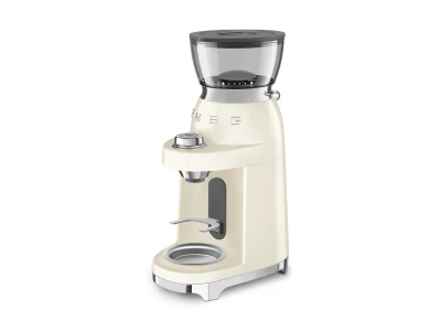 SMEG FÉLPROFESSZIONÁLIS  KÁVÉDARÁLÓ, retro, bézs
