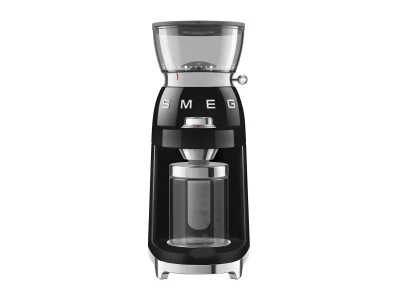 SMEG FÉLPROFESSZIONÁLIS  KÁVÉDARÁLÓ, retro, fekete