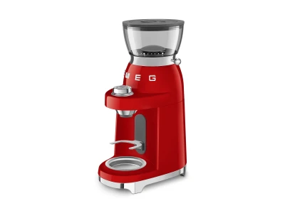 SMEG FÉLPROFESSZIONÁLIS  KÁVÉDARÁLÓ, retro, piros