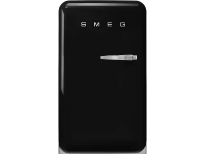 SMEG HAPPY BAR, retro, 54,5x98 cm, bal oldali pántok, fekete