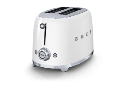 SMEG KENYÉRPIRÍTÓ, retro, 2 szeletes, fehér