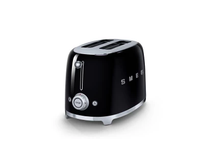 SMEG KENYÉRPIRÍTÓ, retro, 2 szeletes, fekete
