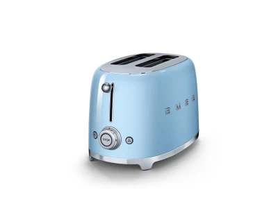 SMEG KENYÉRPIRÍTÓ, retro, 2 szeletes, világoskék