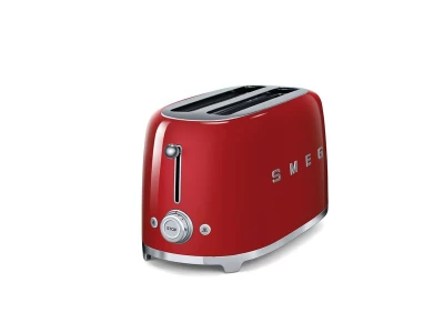 SMEG KENYÉRPIRÍTÓ, retro, 4 szeletes, piros