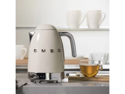 SMEG VÍZFORRALÓ, retro, állítható hőmérséklet, bézs