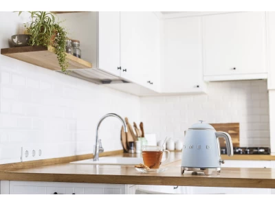 SMEG MINI VÍZFORRALÓ, retro, világoskék