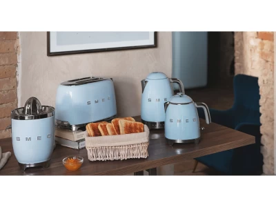 SMEG MINI VÍZFORRALÓ, retro, világoskék
