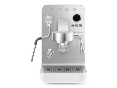 SMEG MINIPRO FÉLPROFESSZIONÁLIS KÁVÉFŐZŐ, Collezione design, matt fehér