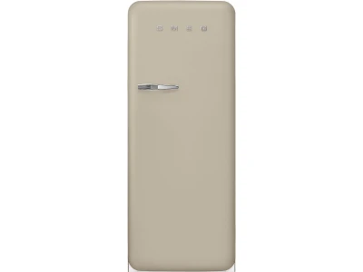 SMEG KOMBINÁLT HŰTŐ ÉS FAGYASZTÓ, retro, 60,1x150 cm, jobb oldali pántok, matt bézs