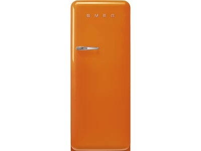 SMEG KOMBINÁLT HŰTŐ ÉS FAGYASZTÓ, retro, 60,1x150 cm, jobb oldali pántok, narancssárga