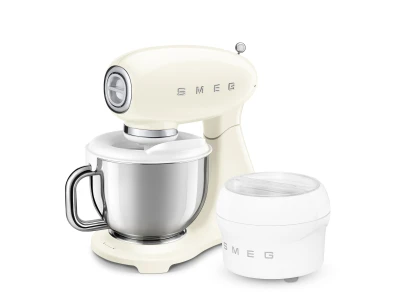 SMEG KONYHAI ROBOTGÉP, retro, bézs test és talp