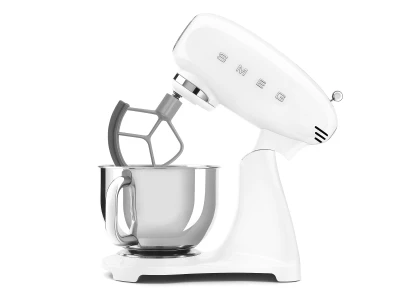 SMEG KONYHAI ROBOTGÉP, retro, fehér test és talp