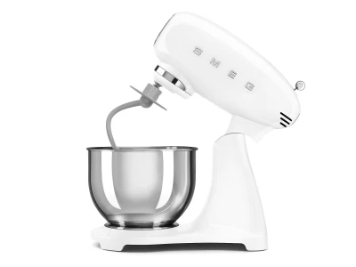SMEG KONYHAI ROBOTGÉP, retro, fehér test és talp