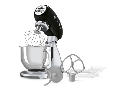 SMEG KONYHAI ROBOTGÉP, retro, fekete