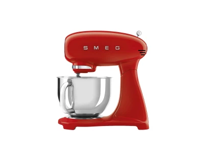 SMEG KONYHAI ROBOTGÉP, retro, piros test és talp