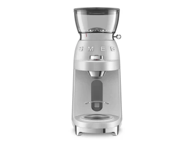 SMEG MINI PRO KÁVÉDARÁLÓ, Collezione design, alumínium hatás