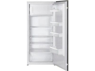 SMEG MUNKALAP ALÁ ÉPÍTHETŐ HŰTŐ ÉS FAGYASZTÓ, 54x122 cm, fordítható ajtó, fehér