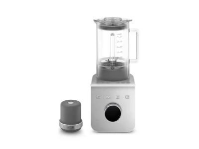 SMEG NAGY TELJESÍTMÉNYŰ TURMIXGÉP, Collezione design, vákuumszivattyú alaptartozék, matt fekete