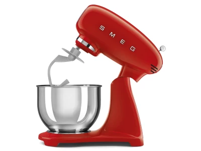 SMEG KONYHAI ROBOTGÉP, retro, piros test és talp
