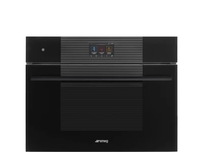 SMEG SOKKOLÓ HŰTŐ, Linea design, 45 cm, TFT, mélyfekete üveg