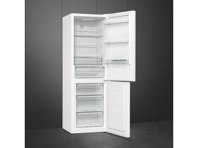 SMEG SZABADONÁLLÓ HŰTŐ ÉS FAGYASZTÓ, 60x185 cm, külső kijelző, fehér