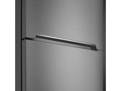 SMEG SZABADONÁLLÓ HŰTŐ ÉS FAGYASZTÓ, 70,5x202 cm, külső kijelző, fordítható ajtó, inox
