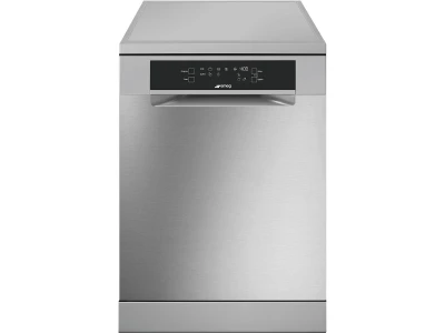 SMEG SZABADONÁLLÓ MOSOGATÓGÉP, 60 cm, 14 teríték, 8 funkció, 4 hőmérséklet, nagy kijelző, inox