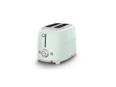 SMEG KENYÉRPIRÍTÓ, retro, 2 szeletes, világoszöld