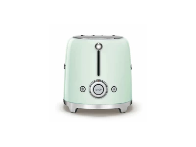 SMEG KENYÉRPIRÍTÓ, retro, 2 szeletes, világoszöld