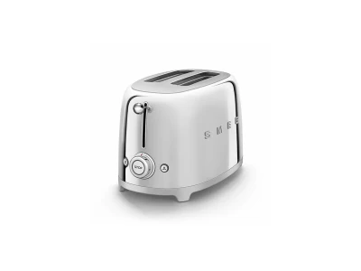 SMEG KENYÉRPIRÍTÓ, retro, 2 szeletes, fényes króm