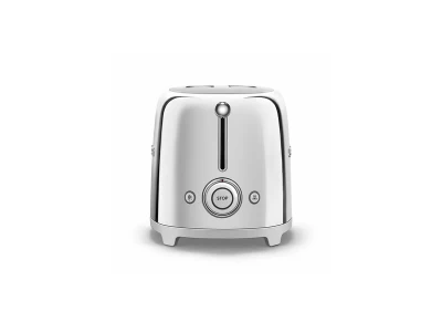 SMEG KENYÉRPIRÍTÓ, retro, 2 szeletes, fényes króm