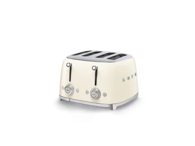 SMEG KENYÉRPIRÍTÓ, retro, 2x2 szeletes, bézs