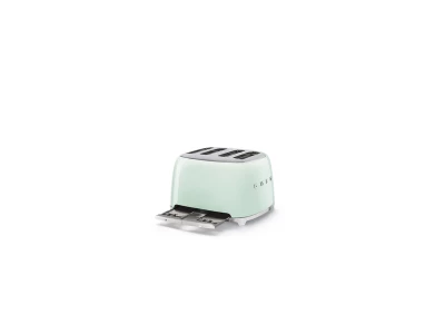 SMEG KENYÉRPIRÍTÓ, retro, 2x2 szeletes, világoszöld