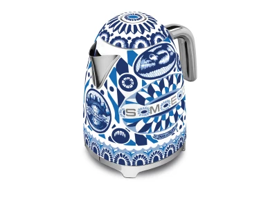SMEG VÍZFORRALÓ, retro, D&G Blu Mediterraneo kollekció
