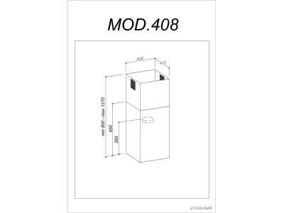 Sirius - Páraelszívó MO-408 inox