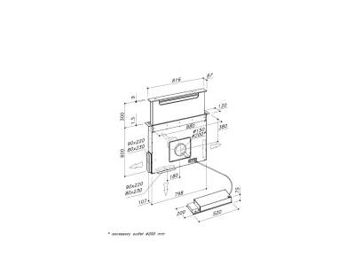 Sirius - Páraelszívó S-DD18 EM fekete motor nélkül