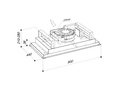 Sirius - Páraelszívó SLT-958 BRUSHLESS TW inox