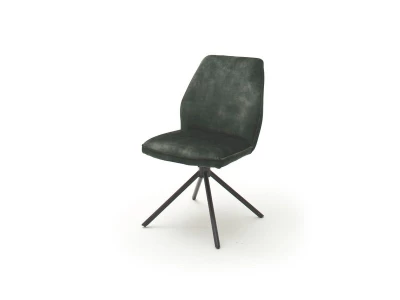 Vintage szövetű szék - oliva